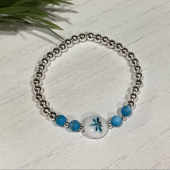 Custom Dragonfly Bracelet Stack - set of 3 - Picture 7 of 10